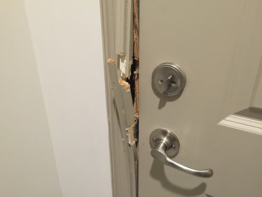 Apartment Door Needs Repair