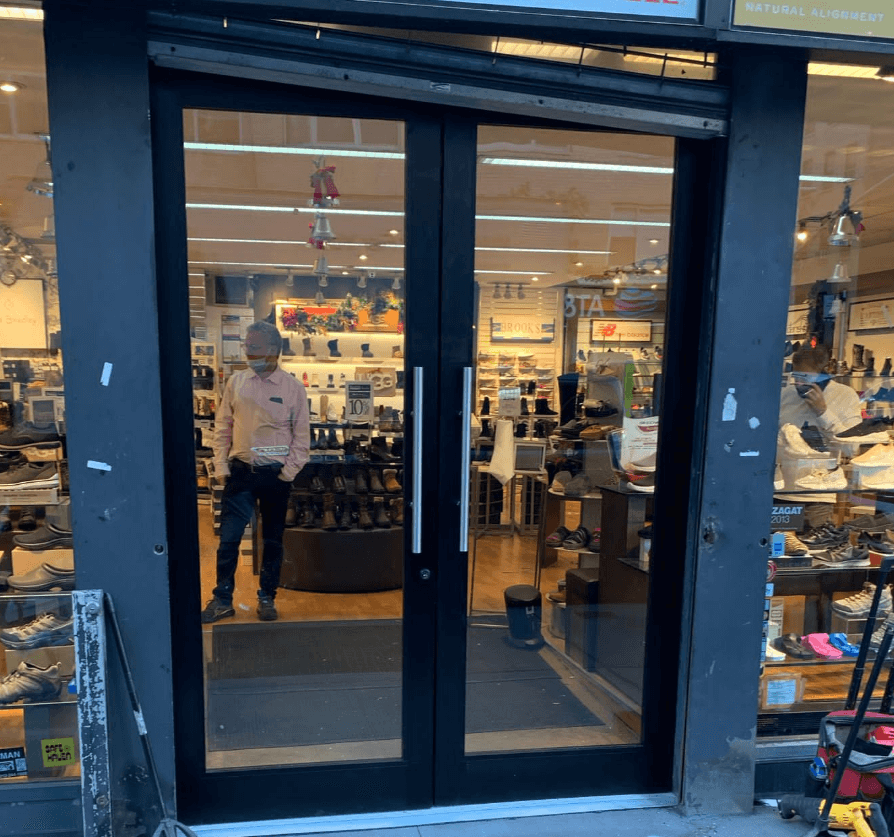 Commercial Storefront Glass Door Repair & Installation Company NYC