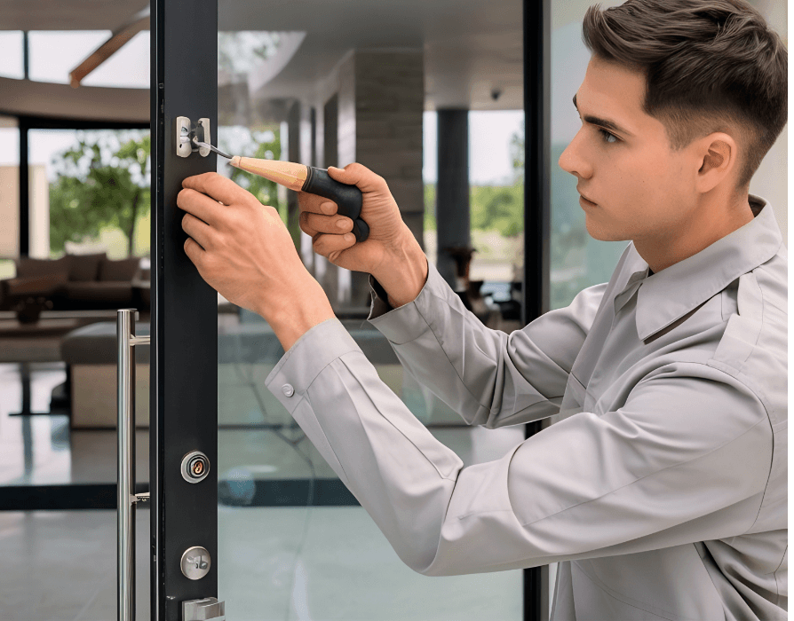 Commercial Entry Door and Frame Repair and Hardware Installation Services NYC