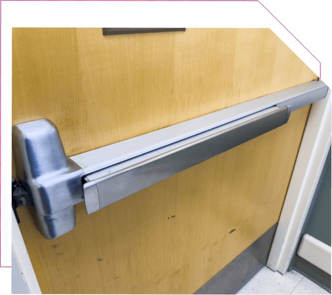 Push Opening Exit Device